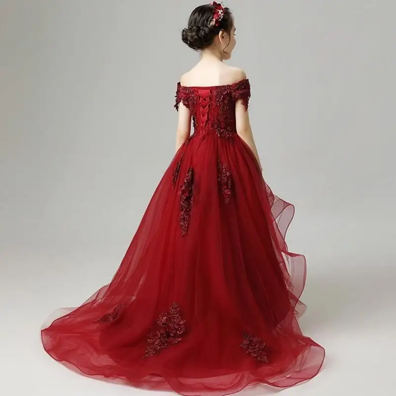 2020 Spring Autumn Kids Wedding Flower Girl Dress One Shoulder Elegant Princess Party Pageant Formal Dress Tulle Dresses K260
2020 Spring Autumn Kids Wedding Flower Girl Dress One Shoulder Elegant Princess Party Pageant Formal Dress Tulle Dresses K260