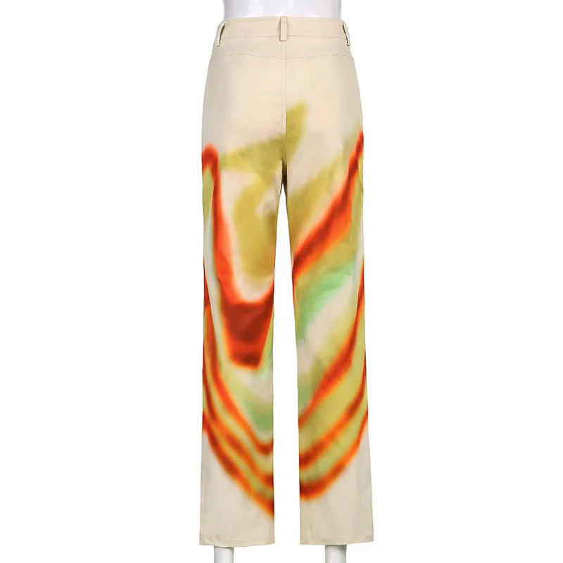 Women Fashion High Waist Print Ladies Female Stylish Straight Long Pants with Pockets for Shopping Daily Wear
Women Fashion High Waist Print Ladies Female Stylish Straight Long Pants with Pockets for Shopping Daily Wear