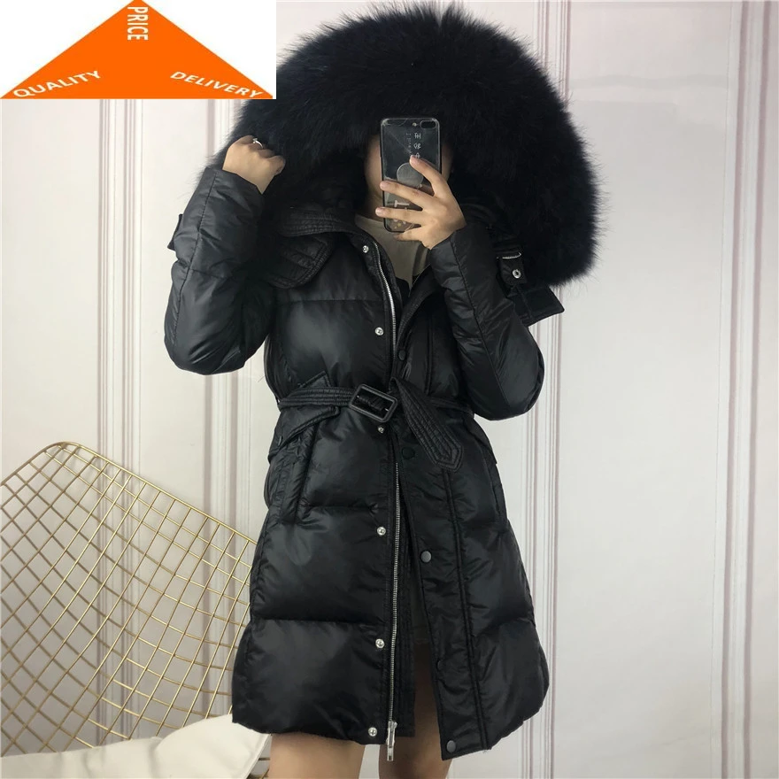 Пальто женское зимнее на 20% утином пуху, с капюшоном из натурального меха енота, в Корейском стиле, LW2090
Пальто женское зимнее на 20% утином пуху, с капюшоном из натурального меха енота, в Корейском стиле, LW2090