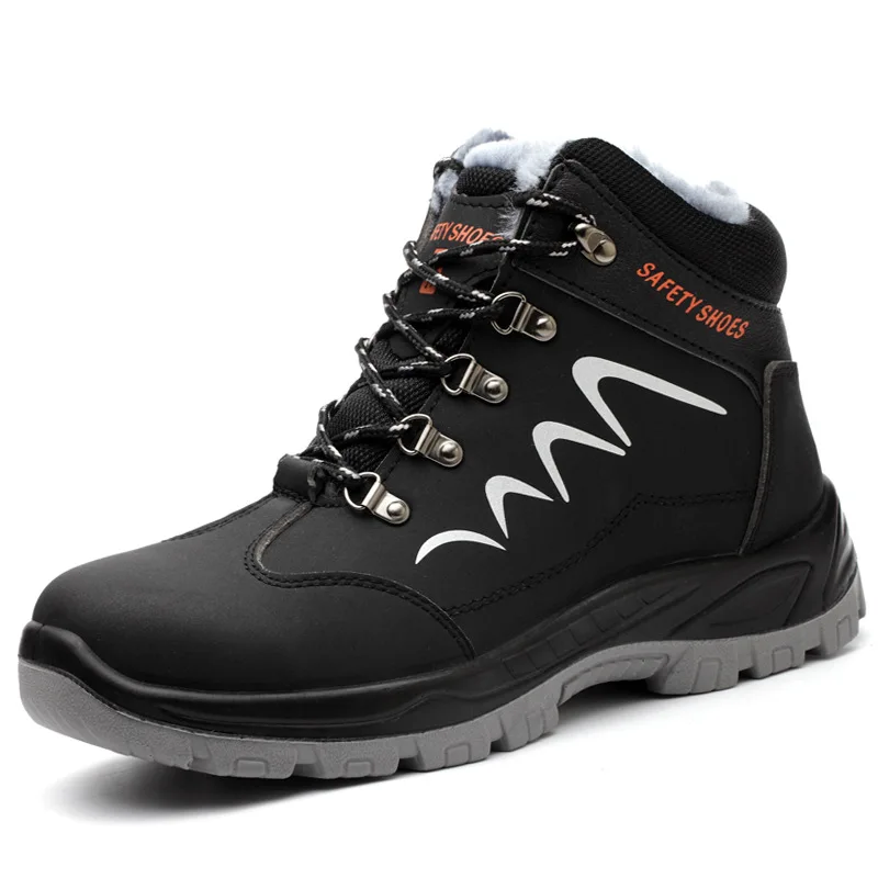 men fashion steel toe caps boots warm cotton winter snow safety boot ankle working botas masculinas zapatos de seguridad protect
men fashion steel toe caps boots warm cotton winter snow safety boot ankle working botas masculinas zapatos de seguridad protect