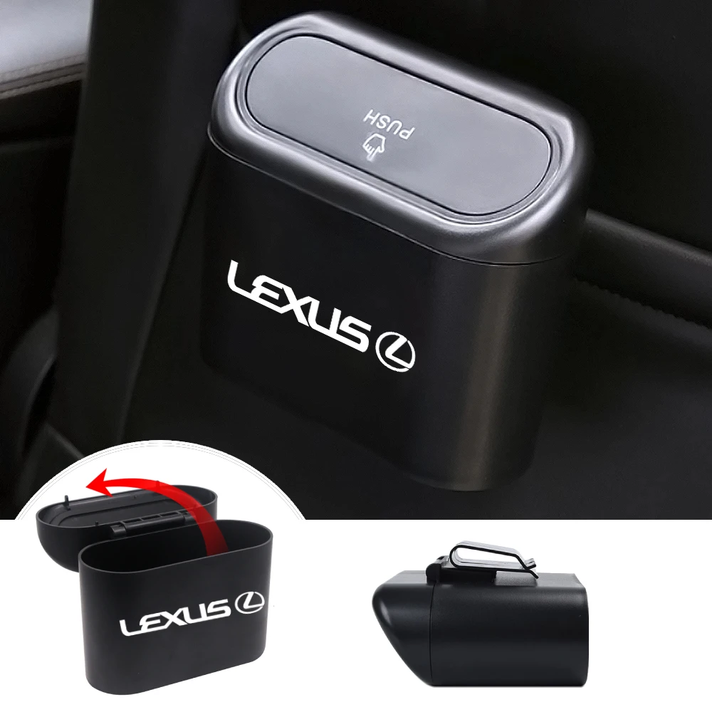 Car Dustbin Organizer Storage Box Multifunction Trash Can Logo Rubbish Bin Accessories For Lexus IS250 IS300 RX330 RX350 CT200h
Car Dustbin Organizer Storage Box Multifunction Trash Can Logo Rubbish Bin Accessories For Lexus IS250 IS300 RX330 RX350 CT200h
