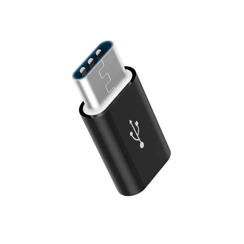 Переходник с Micro USB на Usb Type-C для зарядного кабеля Huawei Mate9 P9 P10 LG G5/G6 Samsung S8 Plus ZUK Z2
