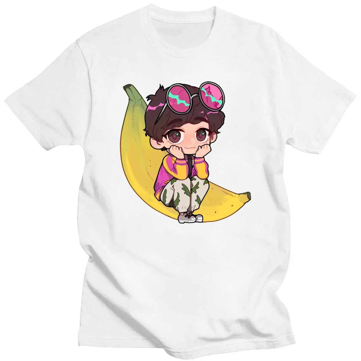 Summer Men Banana Fish Tshirt Pure Cotton Print Top Male Casual Unisex High Quality Top Tees T-Shirt Hip Hop Harajuku Plus Size
Summer Men Banana Fish Tshirt Pure Cotton Print Top Male Casual Unisex High Quality Top Tees T-Shirt Hip Hop Harajuku Plus Size