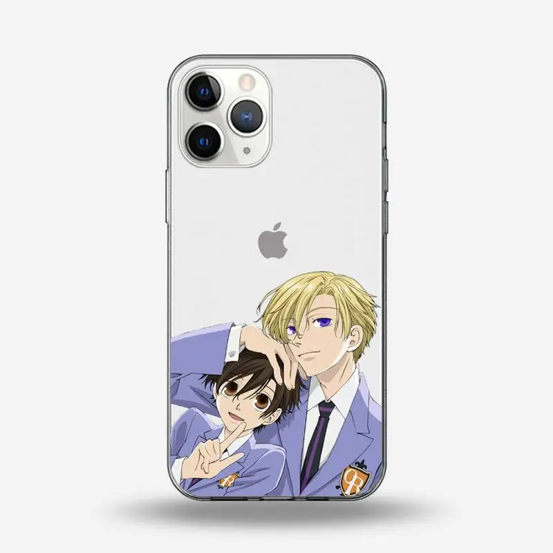 Oran High School Host Club anime Phone Case Transparent for iPhone 6 7 8 11 12 s mini pro X XS XR MAX Plus
Oran High School Host Club anime Phone Case Transparent for iPhone 6 7 8 11 12 s mini pro X XS XR MAX Plus