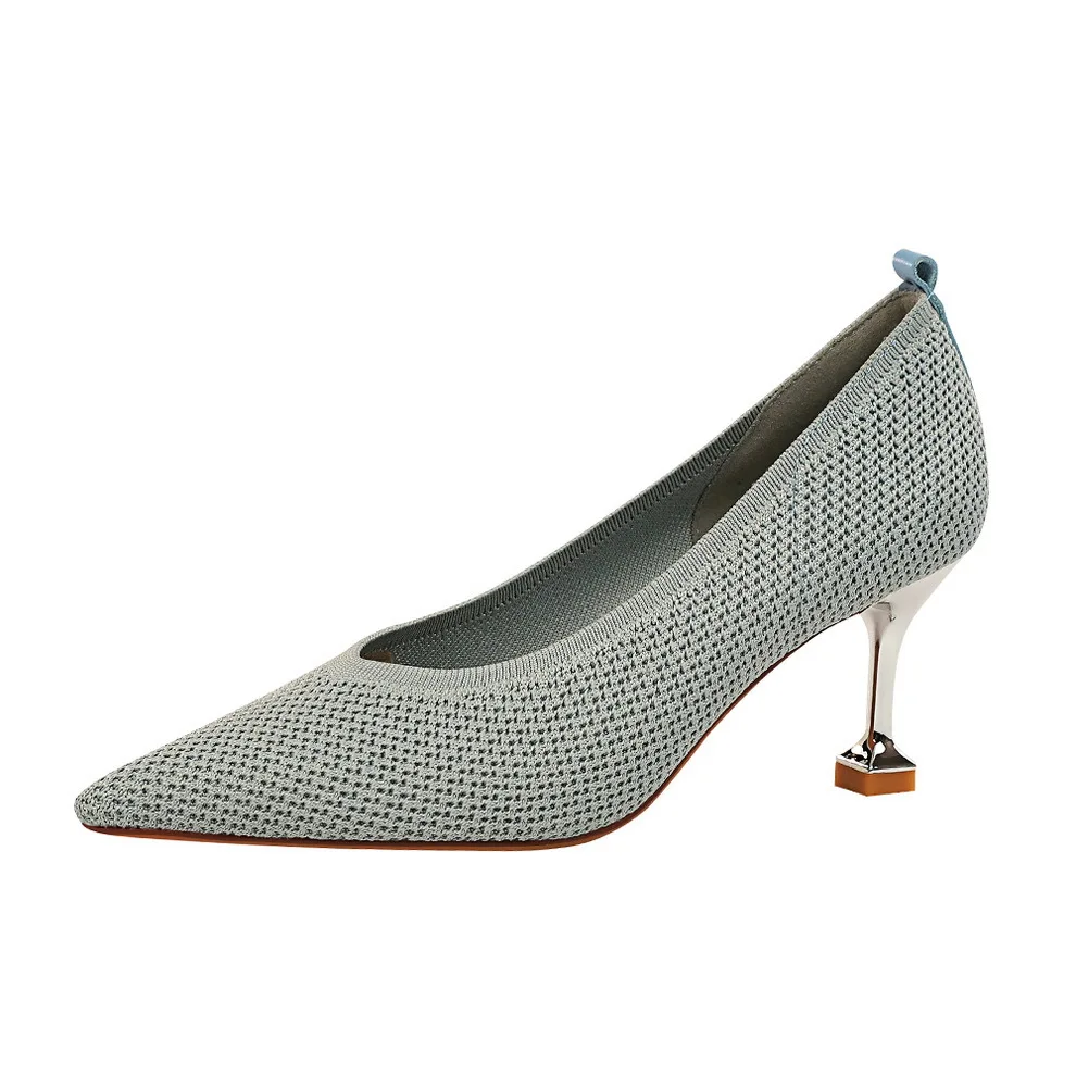 2021 new Korean fashion simple high-heeled wool knitted shallow mouth pointed toe trend all-match women's shoes high heels
2021 new Korean fashion simple high-heeled wool knitted shallow mouth pointed toe trend all-match women's shoes high heels