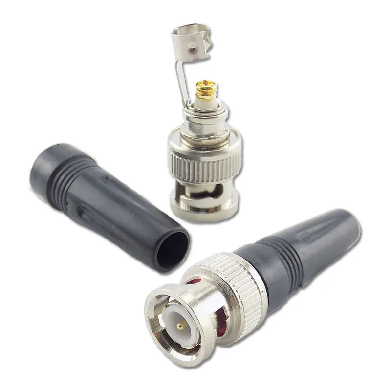 50Pcs Bnc Male Connector For Twist-On Coaxial Rg59 Cable Bnc Male Surveillance Security System Cctv Accessories Wholesale H10
50Pcs Bnc Male Connector For Twist-On Coaxial Rg59 Cable Bnc Male Surveillance Security System Cctv Accessories Wholesale H10