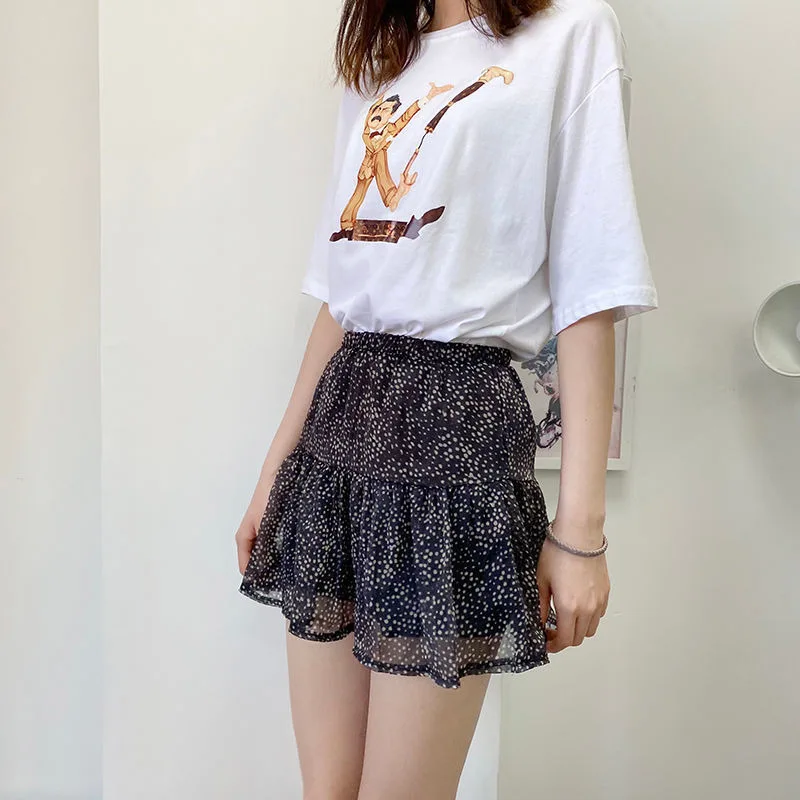 Summer Skirts Womens Casual Dot A-Line Above Knee Sexy Skirts White Mini Skirt Fashion Black Skirt Kawaii Midi Skirt
Summer Skirts Womens Casual Dot A-Line Above Knee Sexy Skirts White Mini Skirt Fashion Black Skirt Kawaii Midi Skirt