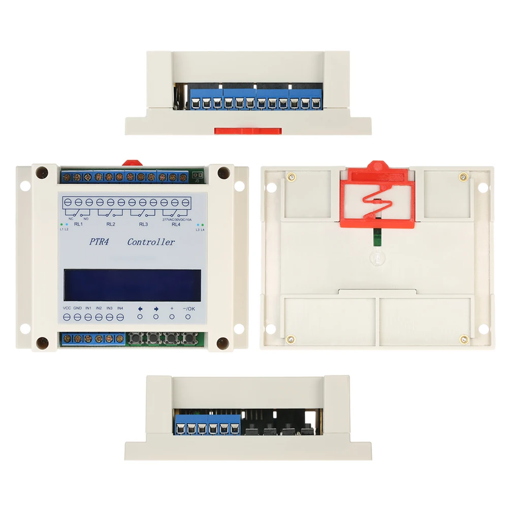 New DC6-40V 4-Channel Programmable Digital Time Relay Timer Controller Delay Switch Module Independent Timing Cycle LCD Display
New DC6-40V 4-Channel Programmable Digital Time Relay Timer Controller Delay Switch Module Independent Timing Cycle LCD Display