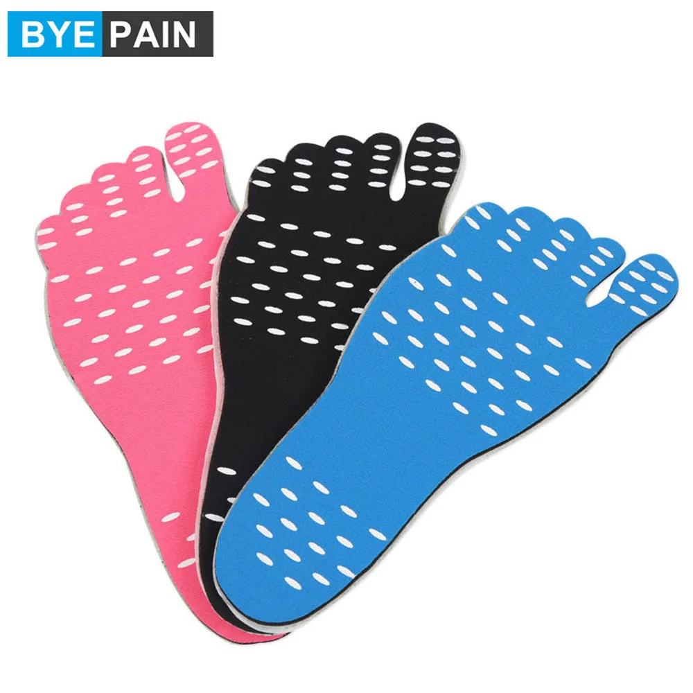 1 пара накладки для ног BYEPAIN на подошвы невидимая обувь наклейки Нескользящие и