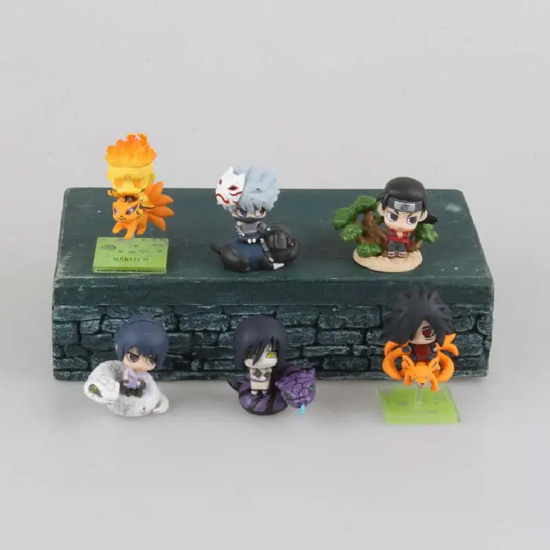 New Mini 6pcs Naruto - Channeling Classic Character Pvc Model Uzumaki Naruto Kawaii Expression Children's Toy Christmas Gift
New Mini 6pcs Naruto - Channeling Classic Character Pvc Model Uzumaki Naruto Kawaii Expression Children's Toy Christmas Gift