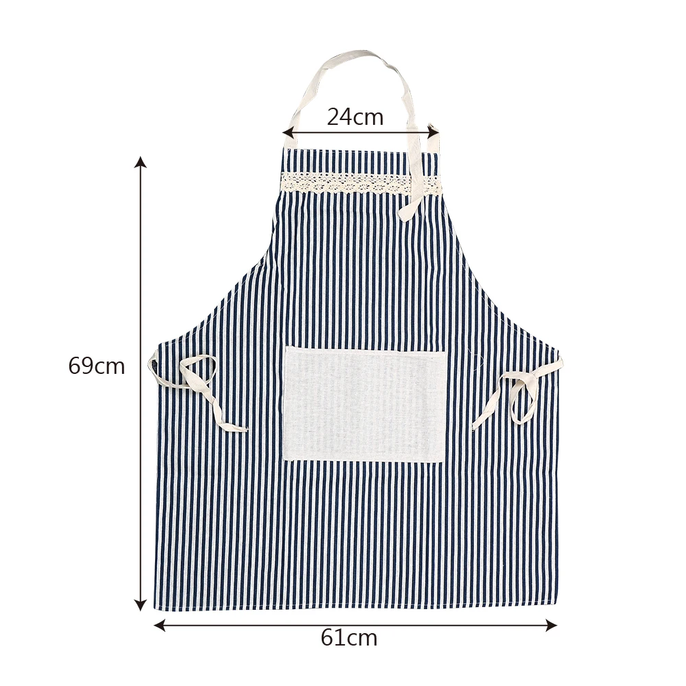 Adjustable Gadgets Household Cleaning Tools Cotton Cloth Kitchen Striped Apron For Home Restaurant Pinafore Cooking Accessories
Adjustable Gadgets Household Cleaning Tools Cotton Cloth Kitchen Striped Apron For Home Restaurant Pinafore Cooking Accessories