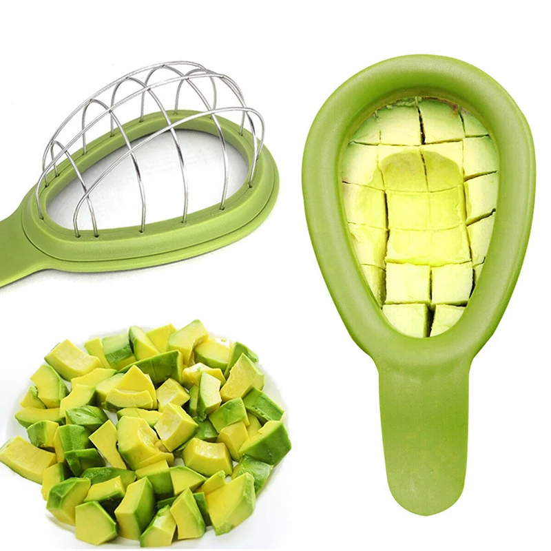 Avocado Dice Cube Stainless Steel Slicer Fruits Melon Cutter Cuber Kitchen Appliances Gadgets Accessories Tools
Avocado Dice Cube Stainless Steel Slicer Fruits Melon Cutter Cuber Kitchen Appliances Gadgets Accessories Tools