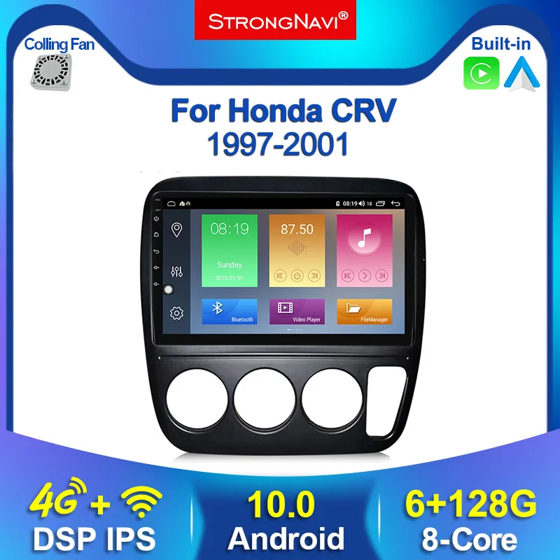 6G+128G Android 10 4G Lte Car Radio Multimedia Player 2 Din For Honda CRV CR-V 3 1997-2001 With WIFI BT GPS Navigation Carplay
6G+128G Android 10 4G Lte Car Radio Multimedia Player 2 Din For Honda CRV CR-V 3 1997-2001 With WIFI BT GPS Navigation Carplay