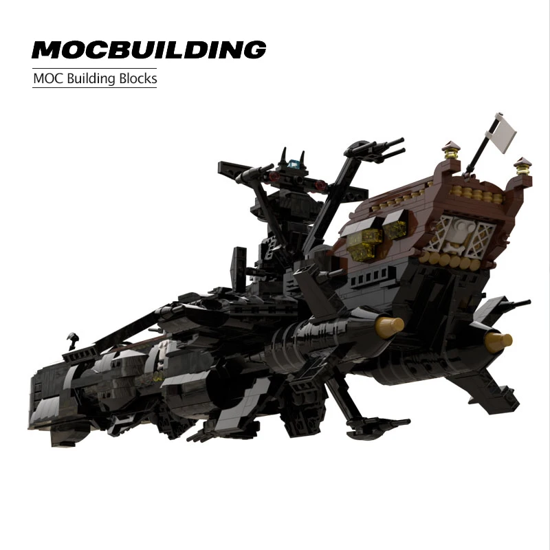 Ship Space Pirate Ship Building Block Military Movie MOC Building Block Series Battleship Parts Toy Gift Star Series Wars
Ship Space Pirate Ship Building Block Military Movie MOC Building Block Series Battleship Parts Toy Gift Star Series Wars