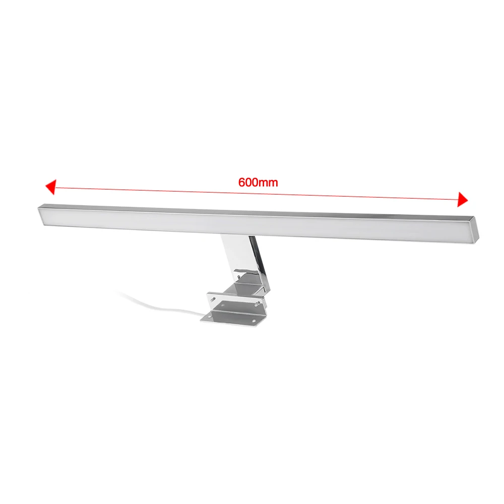 8W Bathroom Cabinet Light LED Mirror Light Make-up Mirror Light Wall Lamps Vanity Light IP44 Neutral White Product Length 600mm
8W Bathroom Cabinet Light LED Mirror Light Make-up Mirror Light Wall Lamps Vanity Light IP44 Neutral White Product Length 600mm