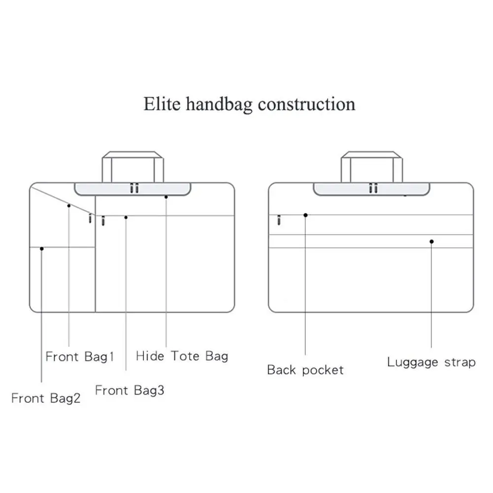 Laptop Shoulder Bag Multi-pocket Laptop Bag Computer Bag Macbook Air Pro Briefcase
Laptop Shoulder Bag Multi-pocket Laptop Bag Computer Bag Macbook Air Pro Briefcase