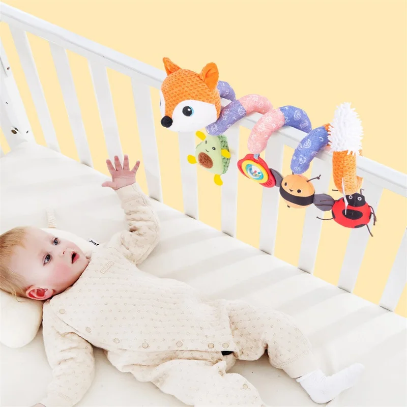 Soft Baby Toys 0-12 Months Music Crib Stroller Hanging Spiral Toddlers Sensory Educational Toy For Newborn Baby Rattles Bed Bell
Soft Baby Toys 0-12 Months Music Crib Stroller Hanging Spiral Toddlers Sensory Educational Toy For Newborn Baby Rattles Bed Bell