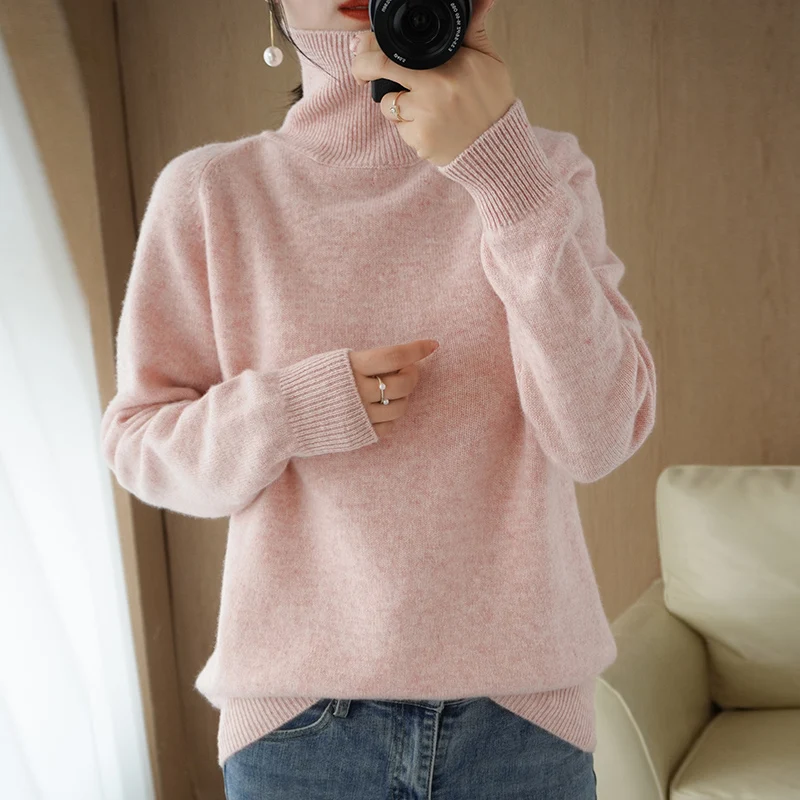 100% Pure Wool 2020 New Cashmere Sweater Woman High Neck Solid Color Pullover Fashion Plus Size Warm Knitted Bottoming Shirt
100% Pure Wool 2020 New Cashmere Sweater Woman High Neck Solid Color Pullover Fashion Plus Size Warm Knitted Bottoming Shirt