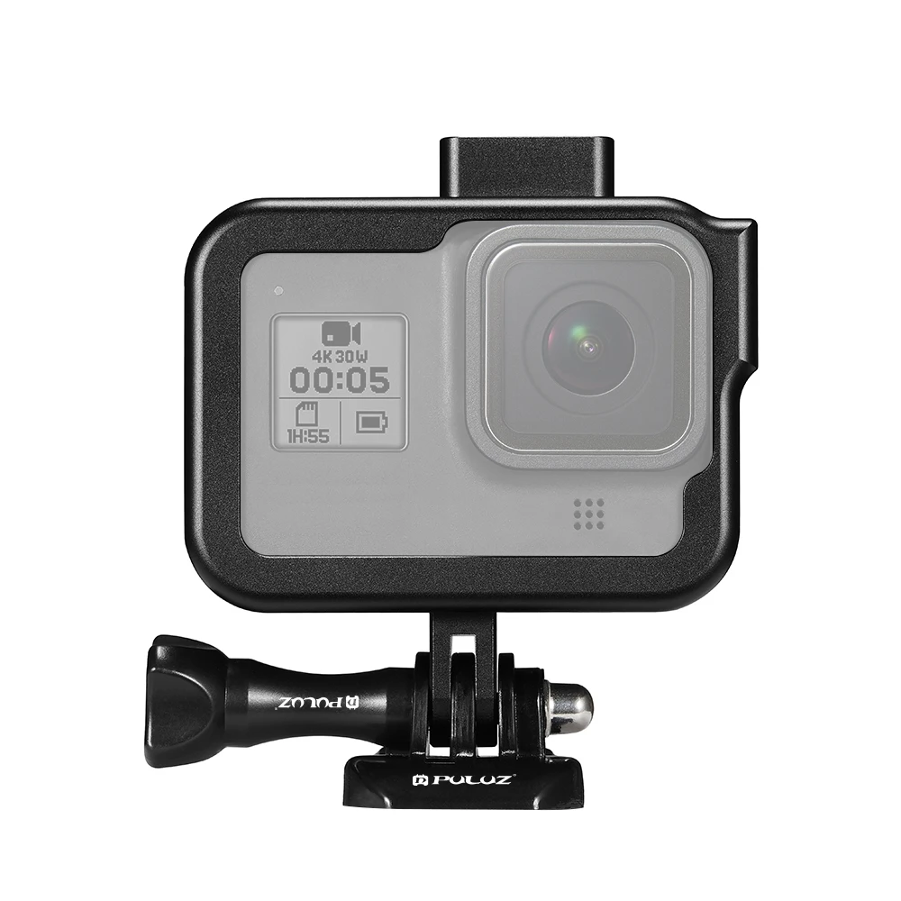 PULUZ for GoPro HERO8 Black Standard Border Aluminum Alloy Frame Mount Protective Case with Base Buckle & Long Screw
PULUZ for GoPro HERO8 Black Standard Border Aluminum Alloy Frame Mount Protective Case with Base Buckle & Long Screw