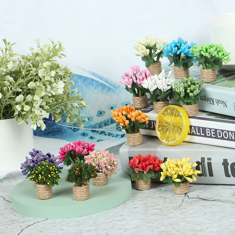 1:12 Dollhouse Miniature Mini Tree Potted For Green Plant In Pot Doll House Furniture Home Decor Simulation Potted Plants
1:12 Dollhouse Miniature Mini Tree Potted For Green Plant In Pot Doll House Furniture Home Decor Simulation Potted Plants