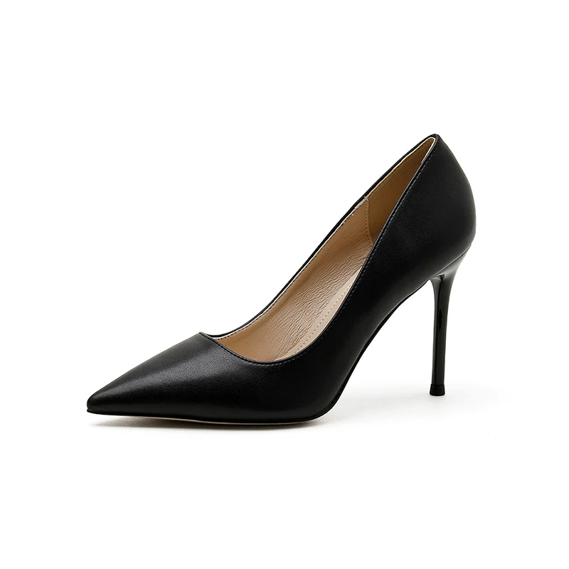 2021 bombas de mujer Genuine Leather Pumps Women Sexy Wedding High Heels Pointed Stiletto Solid Color Dress Office Shoes Women
2021 bombas de mujer Genuine Leather Pumps Women Sexy Wedding High Heels Pointed Stiletto Solid Color Dress Office Shoes Women