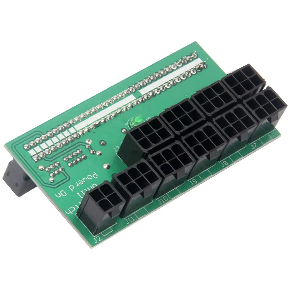 Sever Power Converter Board 9 X 6pin 4pin Adapter Graphics Card Riser For DPS-1200FB A DPS-1200QB A PS-2751-5Q
Sever Power Converter Board 9 X 6pin 4pin Adapter Graphics Card Riser For DPS-1200FB A DPS-1200QB A PS-2751-5Q