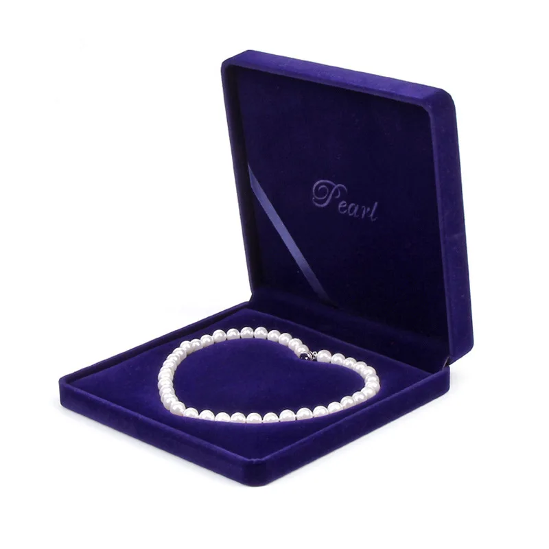 HOSENG Pearl Necklace Flannel Box Jewelry Storage Gift Case Engagement Wedding Organizer Packaging HS_732
HOSENG Pearl Necklace Flannel Box Jewelry Storage Gift Case Engagement Wedding Organizer Packaging HS_732