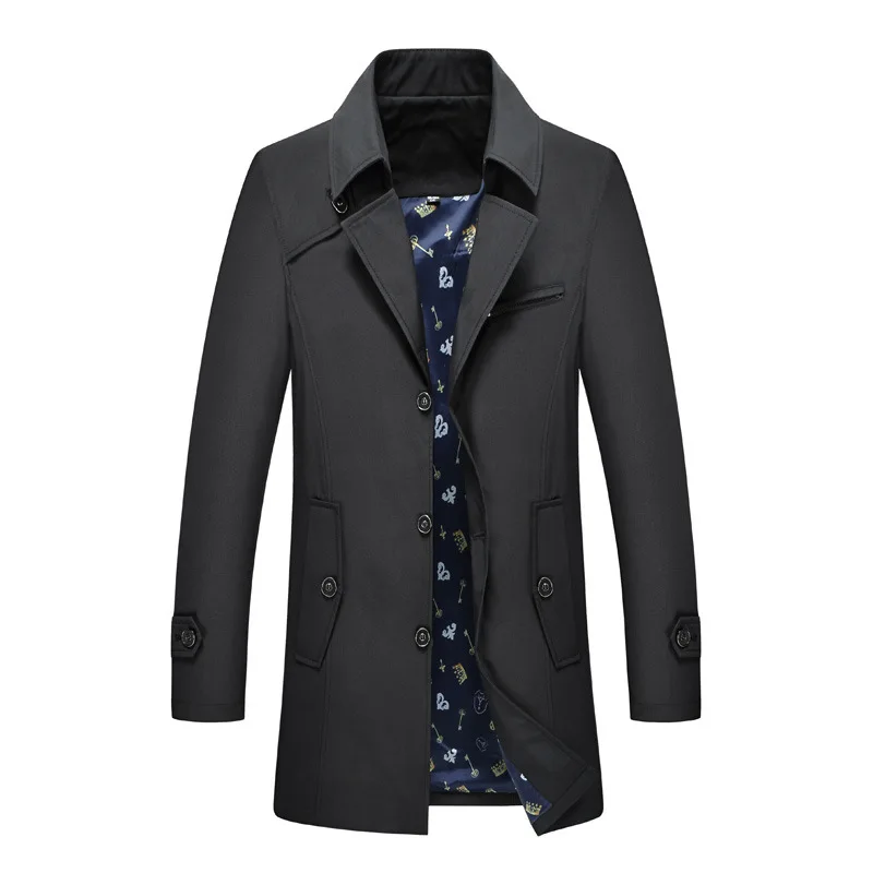 Jacket Men Spring and Autumn Windbreaker Men's Youth Korean Style Slim Mid-length Coat Large 5XL Jaqueta Masculino Streetwear
Jacket Men Spring and Autumn Windbreaker Men's Youth Korean Style Slim Mid-length Coat Large 5XL Jaqueta Masculino Streetwear