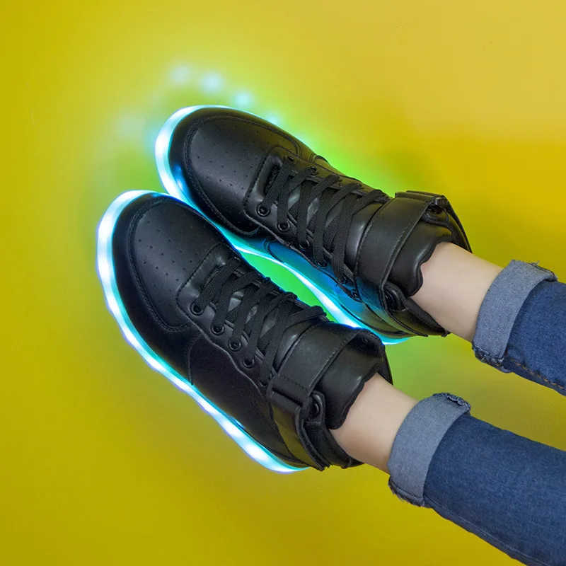 Fashion 7 Colors LED Luminous Shoes Unisex Casual Shoes USB Charging Light Shoes Colorful Glowing Big Size Flat Shoes 1-1-3
Fashion 7 Colors LED Luminous Shoes Unisex Casual Shoes USB Charging Light Shoes Colorful Glowing Big Size Flat Shoes 1-1-3