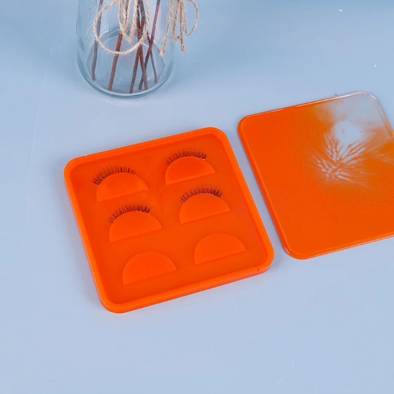 2Pcs/Set Crystal Epoxy Resin Mold Eyelash Storage Box Silicone Mould DIY Crafts Jewelry Container Making Tool
2Pcs/Set Crystal Epoxy Resin Mold Eyelash Storage Box Silicone Mould DIY Crafts Jewelry Container Making Tool