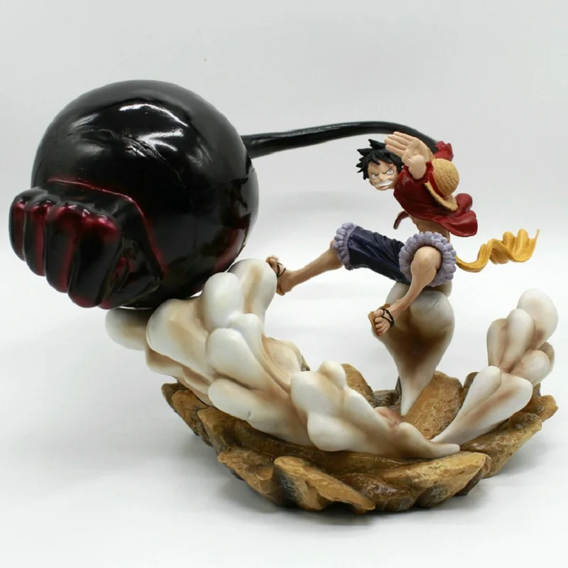 Аниме One Piece GK Змея человек снаряжение третье Луффи большая ПВХ экшн фигурка