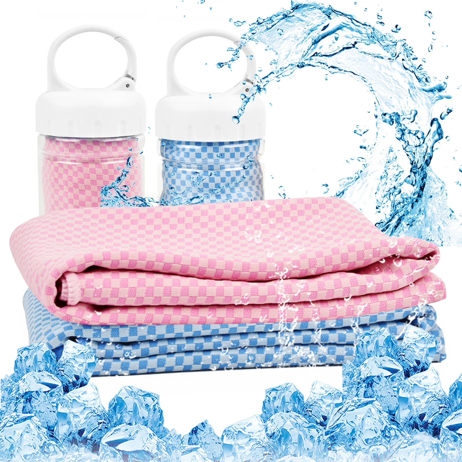 1Pc Physical Cooling Ice Towels Outdoor Fitness Climbing Yoga Exercise Rapid Cooling Sports Towel with Bottle
1Pc Physical Cooling Ice Towels Outdoor Fitness Climbing Yoga Exercise Rapid Cooling Sports Towel with Bottle