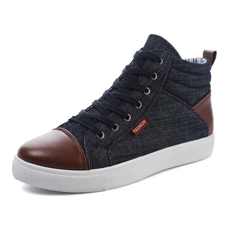 Men's Casual Shoes Autumn 2021 High Top Lace Up Fashion Sneakers Men Denim Canvas Shoes Plus Size 47 Male Shoes Tenis Masculino
Men's Casual Shoes Autumn 2021 High Top Lace Up Fashion Sneakers Men Denim Canvas Shoes Plus Size 47 Male Shoes Tenis Masculino