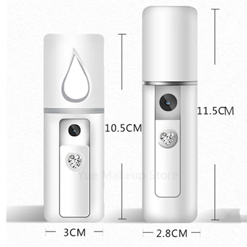 Portable Facial Steamer Nano Face Sprayer Humidifier Mist Atomization Moisturizing Sprayer Skin Care Tool USB Rechargable 20#
Portable Facial Steamer Nano Face Sprayer Humidifier Mist Atomization Moisturizing Sprayer Skin Care Tool USB Rechargable 20#
