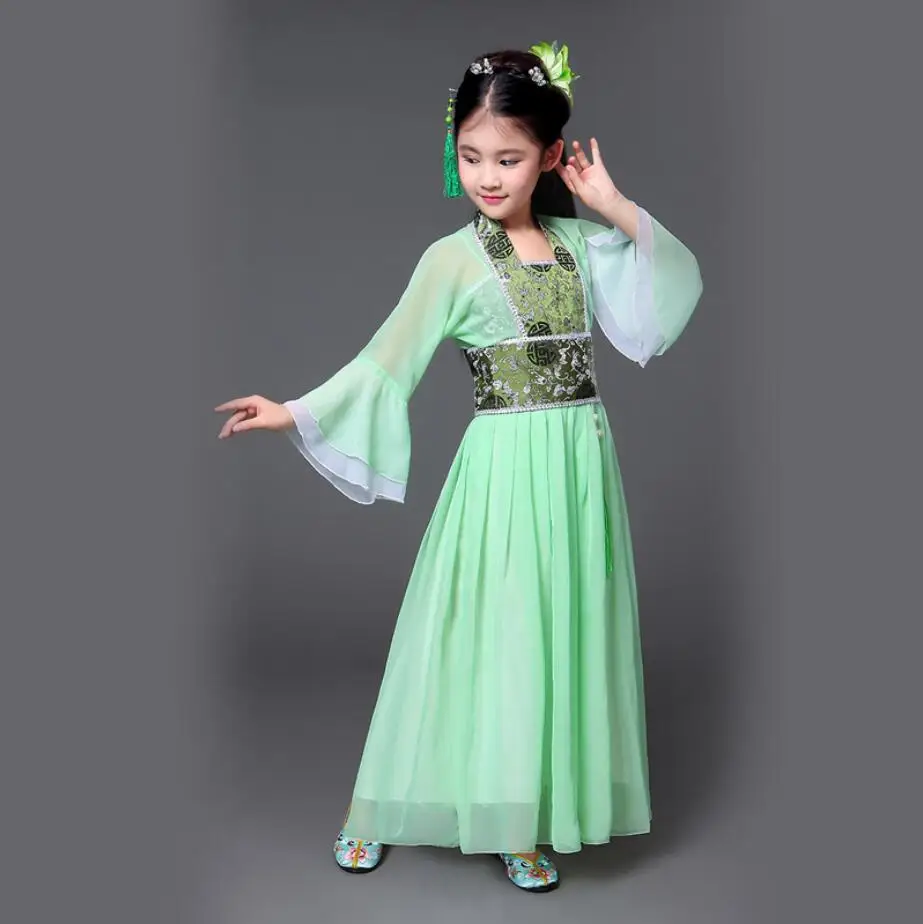 Children's Ancient Perform Costume Fairy Dress Tang Ancient Little Princess Princess Chinese Clothes Dance Wear
Children's Ancient Perform Costume Fairy Dress Tang Ancient Little Princess Princess Chinese Clothes Dance Wear