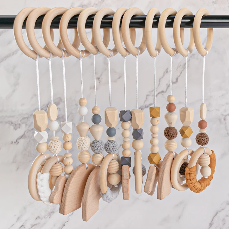 Baby Wooden Chain Bracelet Baby Mobile Wooden Teether Leaf Rattle Toy Can Chew BPA Free Baby Teething Gifts For Child
Baby Wooden Chain Bracelet Baby Mobile Wooden Teether Leaf Rattle Toy Can Chew BPA Free Baby Teething Gifts For Child