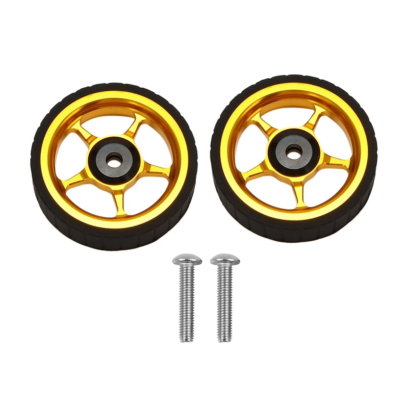 1 Pair Folding Bike Widen Easy Wheel for Brompton Aluminum Alloy Easy Wheel Ultralight Push Wheels Cycling Parts
1 Pair Folding Bike Widen Easy Wheel for Brompton Aluminum Alloy Easy Wheel Ultralight Push Wheels Cycling Parts