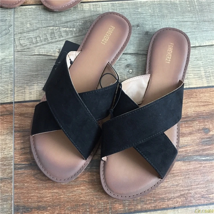 Hot women shoes Summer Slippers Pu leather Flat Lace Cross-tied Slippers Open Toe Sandals Sandalia Feminina chaussures femme
Hot women shoes Summer Slippers Pu leather Flat Lace Cross-tied Slippers Open Toe Sandals Sandalia Feminina chaussures femme