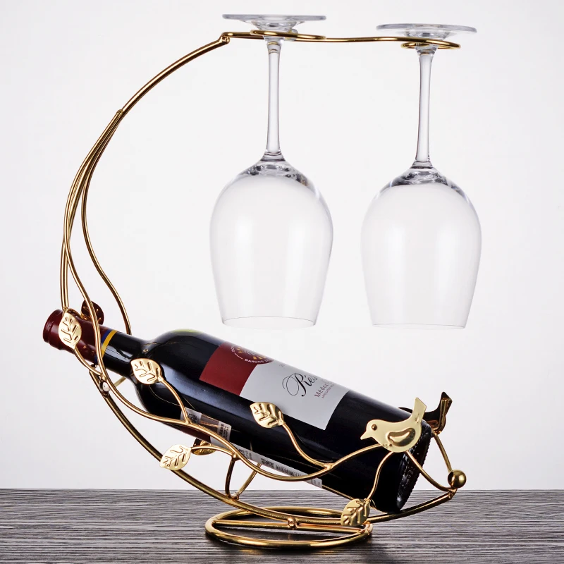 Simplicity Metal Wine Rack Hanging European Beautifully Wine Rack Glass Holder Display Porta Vinos Kitchen Accessories DK50WR
Simplicity Metal Wine Rack Hanging European Beautifully Wine Rack Glass Holder Display Porta Vinos Kitchen Accessories DK50WR