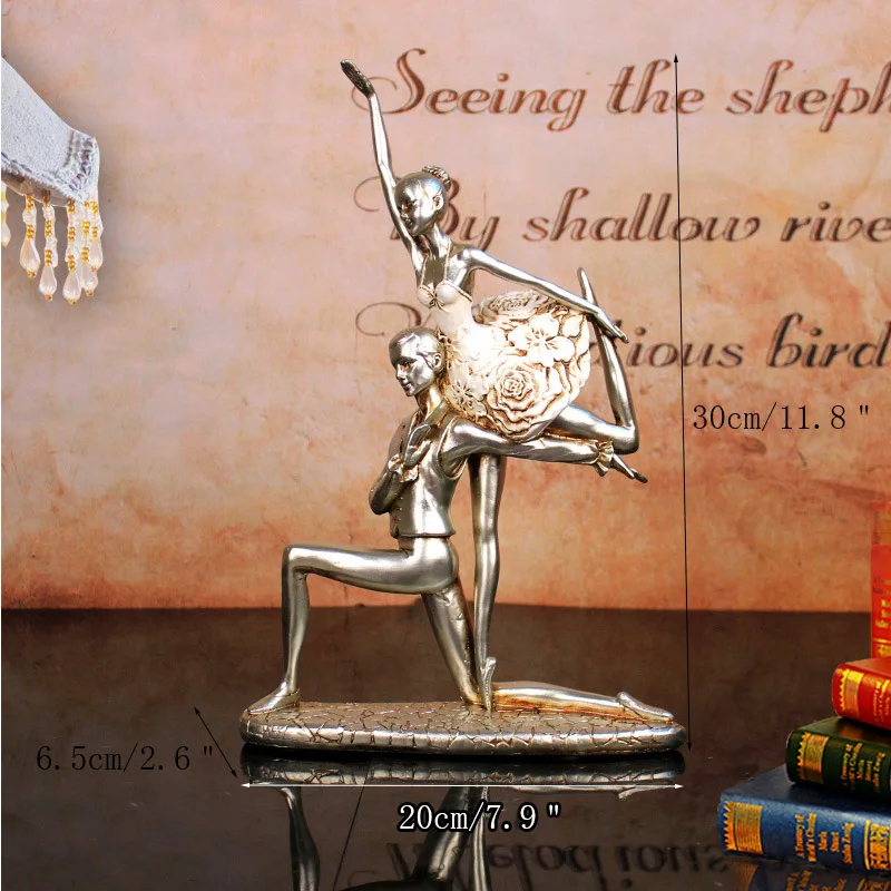 European-style Art Office Living Room Decor Creative Resin Beauty Abstract Ballerina Dancer Statue Crafts Home Furnishings Gifts
European-style Art Office Living Room Decor Creative Resin Beauty Abstract Ballerina Dancer Statue Crafts Home Furnishings Gifts