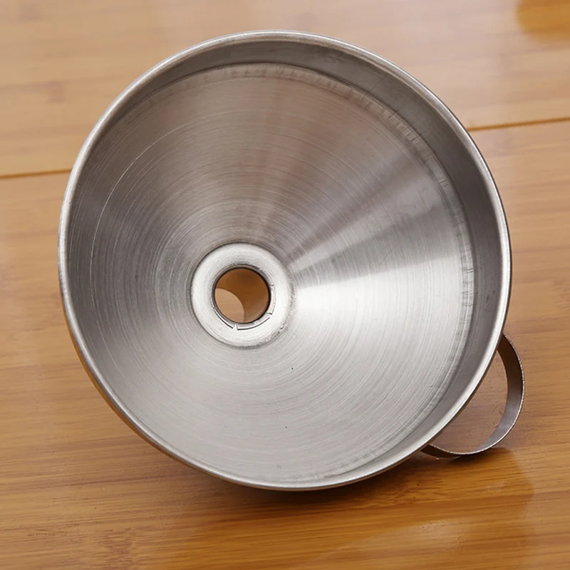 Stainless Steel Cone Funnel Pour Oil Liquid Funnel Hopper Kitchen Home Tool Home Accessories
Stainless Steel Cone Funnel Pour Oil Liquid Funnel Hopper Kitchen Home Tool Home Accessories
