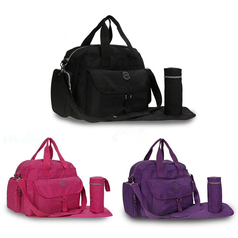Black Mummy Maternity Bag Large Baby Bag Set 4pcs Travel Bag Mother Bag Sports Trip Waterproof Bags for Baby with Padding Mat
Black Mummy Maternity Bag Large Baby Bag Set 4pcs Travel Bag Mother Bag Sports Trip Waterproof Bags for Baby with Padding Mat