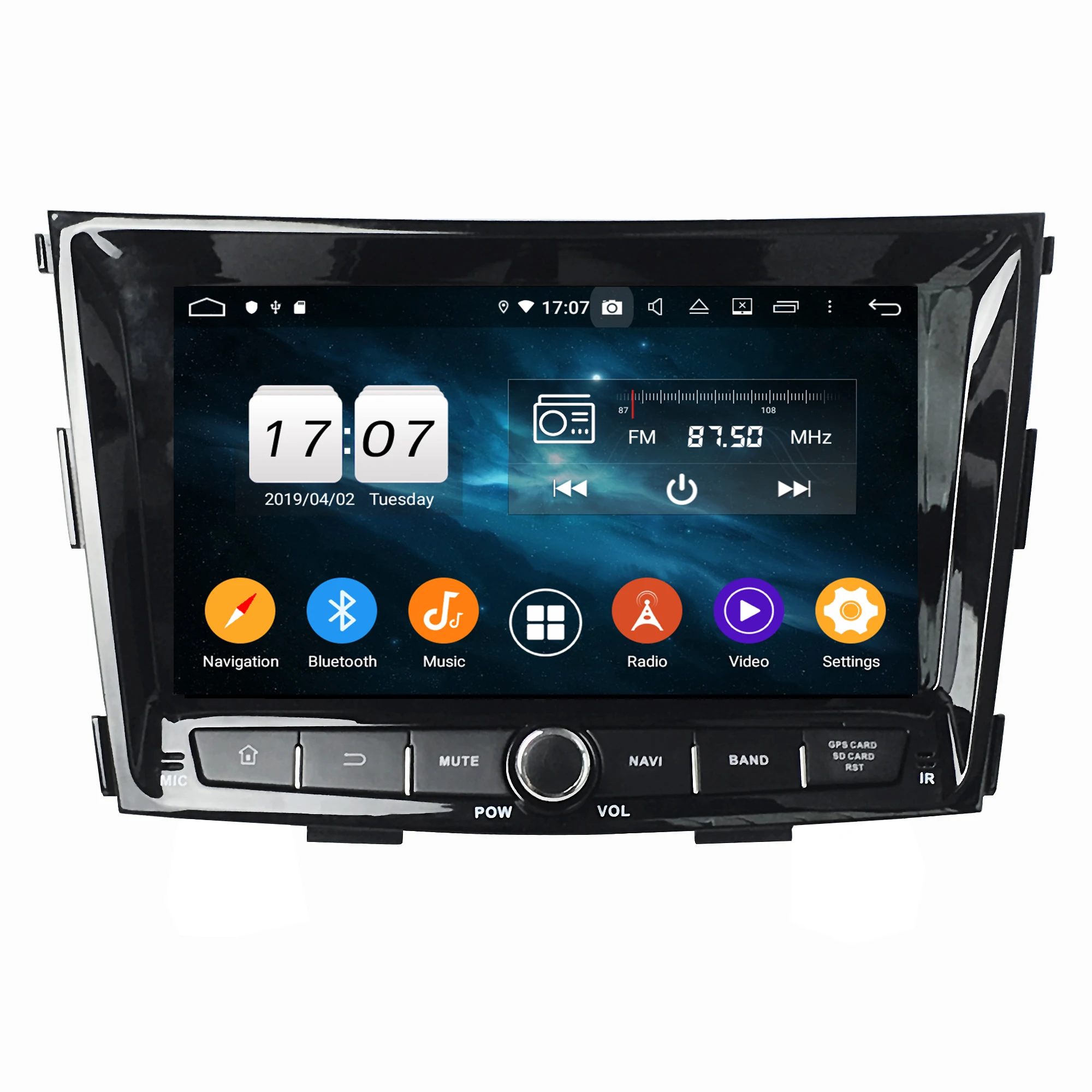 8" Android 10.0 Car DVD Player 8 Core For SsangYong Tivolan 2014 Deckless Car Multimedia Player Audio PX5 Stereo Navigation 
8" Android 10.0 Car DVD Player 8 Core For SsangYong Tivolan 2014 Deckless Car Multimedia Player Audio PX5 Stereo Navigation