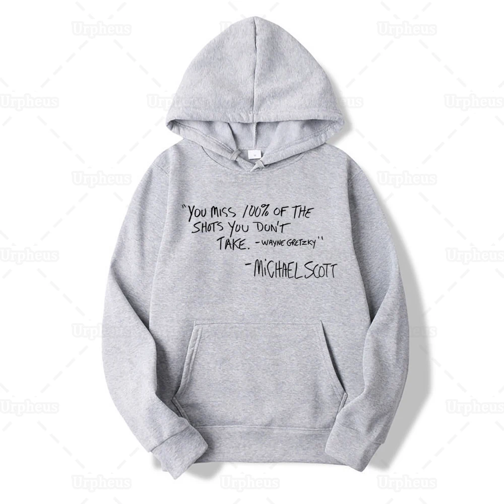 The Office Tv Show Hoodie Michael Scott You Miss 100% of The Shots You Don't Take Hoodie Sweatershirt The Office Quote
The Office Tv Show Hoodie Michael Scott You Miss 100% of The Shots You Don't Take Hoodie Sweatershirt The Office Quote