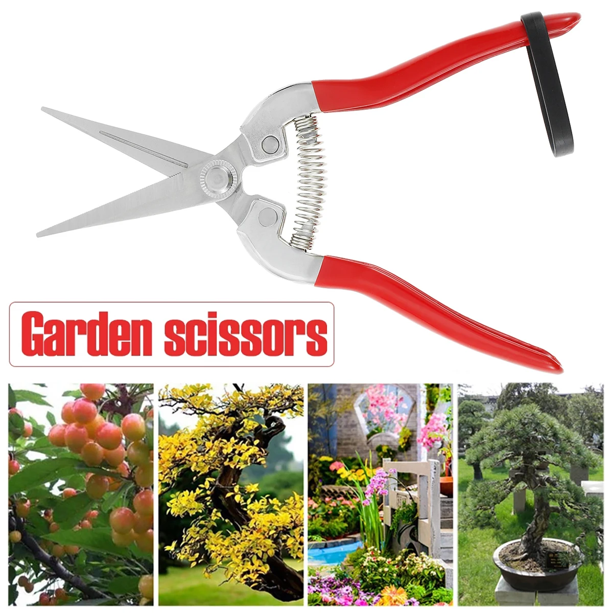 Multi-functional Garden Pruning Shears Garden Scissors Cut Diameter Fruit Trees Flowers Branches and Scissors Branch Shears Tool
Multi-functional Garden Pruning Shears Garden Scissors Cut Diameter Fruit Trees Flowers Branches and Scissors Branch Shears Tool