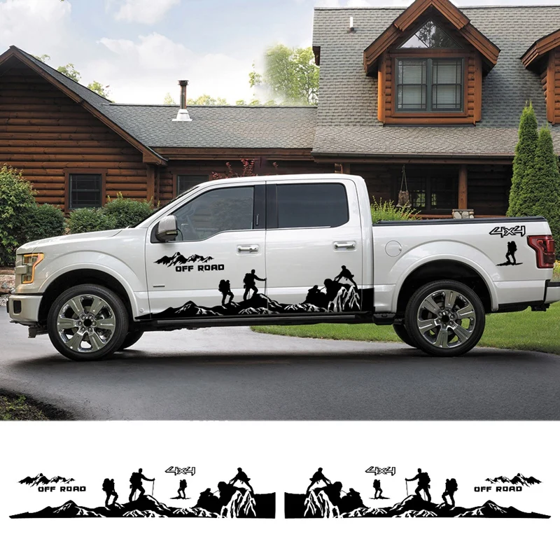 NEW-8PCS Car Door Side Body Stickers for Ford Ranger Raptor F150 F-150 Off Road 4X4 Climber Pickup DIY Auto Decals Sticker
NEW-8PCS Car Door Side Body Stickers for Ford Ranger Raptor F150 F-150 Off Road 4X4 Climber Pickup DIY Auto Decals Sticker