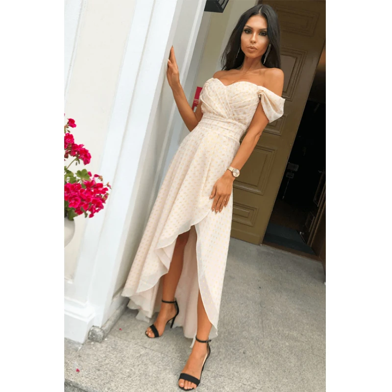 Women's Dress 2021 Summer Sexy Off Shoulder Solid White A-Line High Waist Short Petal Sleeve Elegant Office Lady Dresses Party
Women's Dress 2021 Summer Sexy Off Shoulder Solid White A-Line High Waist Short Petal Sleeve Elegant Office Lady Dresses Party
