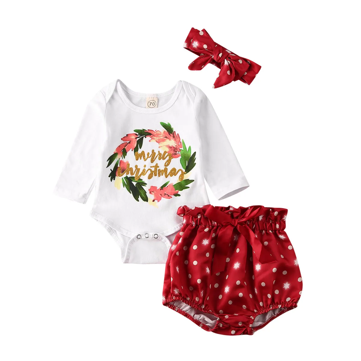 3Pcs Baby Girl Christmas Clothes Newborn Babies Girl Xmas Clothing Bodysuit Top Shorts Party Navidad Outfit 0-24M
3Pcs Baby Girl Christmas Clothes Newborn Babies Girl Xmas Clothing Bodysuit Top Shorts Party Navidad Outfit 0-24M