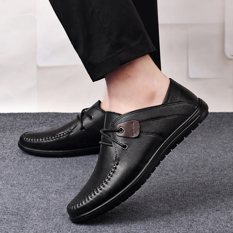 Men's Casual Leather Shoes Black Business Casual Shoes Spring Low-cut Leather Wedding Work Formal Shoes Size 45 46 for Men %
Men's Casual Leather Shoes Black Business Casual Shoes Spring Low-cut Leather Wedding Work Formal Shoes Size 45 46 for Men %