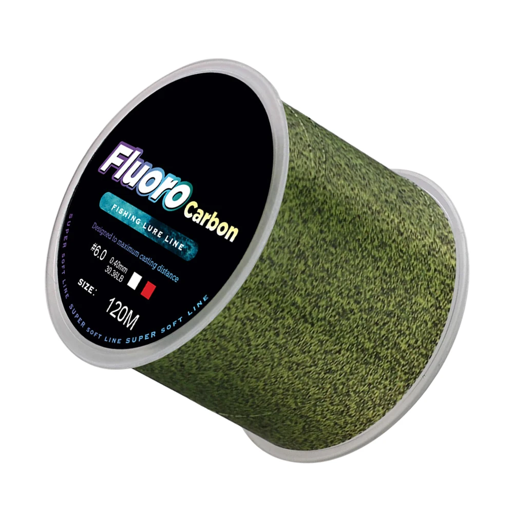 120m 3D Invisible Spotted Fishing Line Strong Monofilament Speckle Fluorocarbon Coated Line 4.13LB-34.32LB Fishing Tools Pesca
120m 3D Invisible Spotted Fishing Line Strong Monofilament Speckle Fluorocarbon Coated Line 4.13LB-34.32LB Fishing Tools Pesca